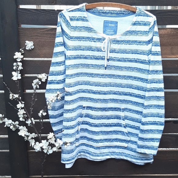 Sonoma good for life, striped long sleeve